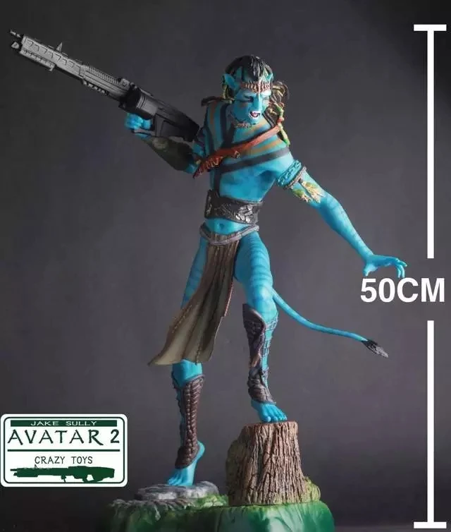 Сумасшедшие игрушки 1:6 Аватара 2 Нейтири и Джейк Салли статуя из ПВХ фигура модель