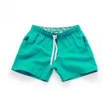 Высокое качество летние мужские Шорты повседневные мужские шорты сплошной цвет быстросохнущие пляжные шорты мужские шорты с эластичной резинкой на талии