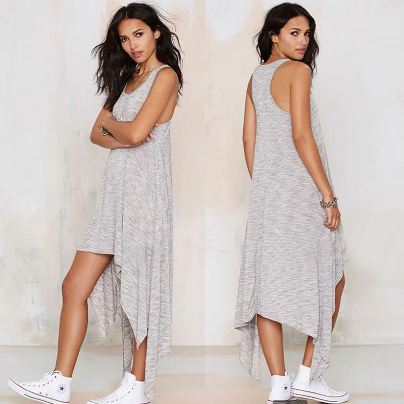 

Casual Maternity Dresses Vest Pregnancy Dress Cotton Maternity Clothes For Pregnant Women Clothing Sleeveless Irregular Dress