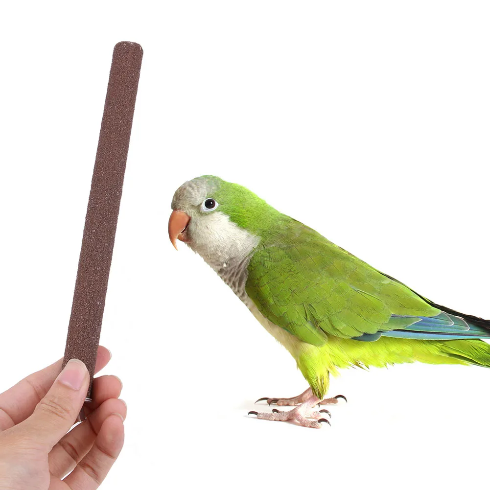 Merssavo Pet Birds Cage Perches Stand Platform Chew Toys Paw Grinding For Parrot Parakeet Merssavo Pet Birds Cage Perches Stand Platform Chew Toys Paw Grinding For Parrot Parakeet