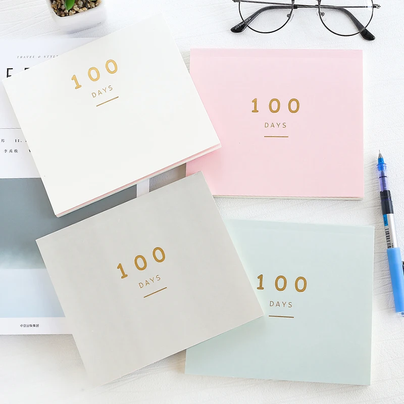 Aliexpress Buy 100 Day Countdown Calendar Diary