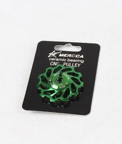 

Cycling bike ceramics Jockey Wheel Rear Derailleur Pulley 11T 13T 7005 Aluminum Alloy Bicycle Guide Pulley Bearing free