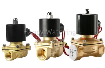 

1-1/4" BSP Brass Normally Closed Electric CO2 Solenoid Valve Air Water AC220V