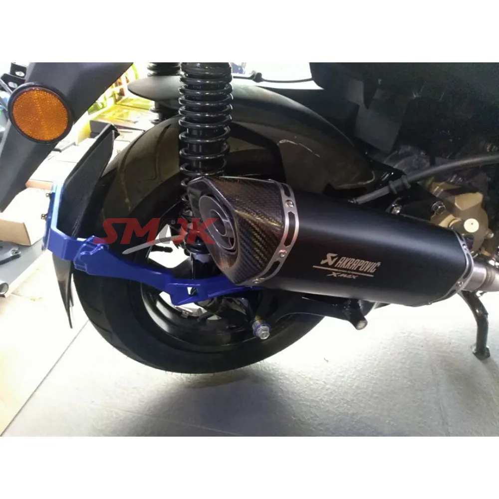 Motorcycle CNC Aluminum Alloy Plastic Rear Wheel Fender Splash Mud Dust Guard Mudguard For Yamaha X-MAX X MAX 300 2017 2018 (19)