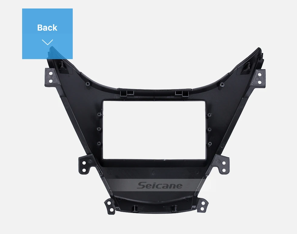 Seicane Perfect Double Din 2010 HYUNDAI ELANTRA Car Radio Fascia Surround Panel Fitting Frame Auto Stereo 