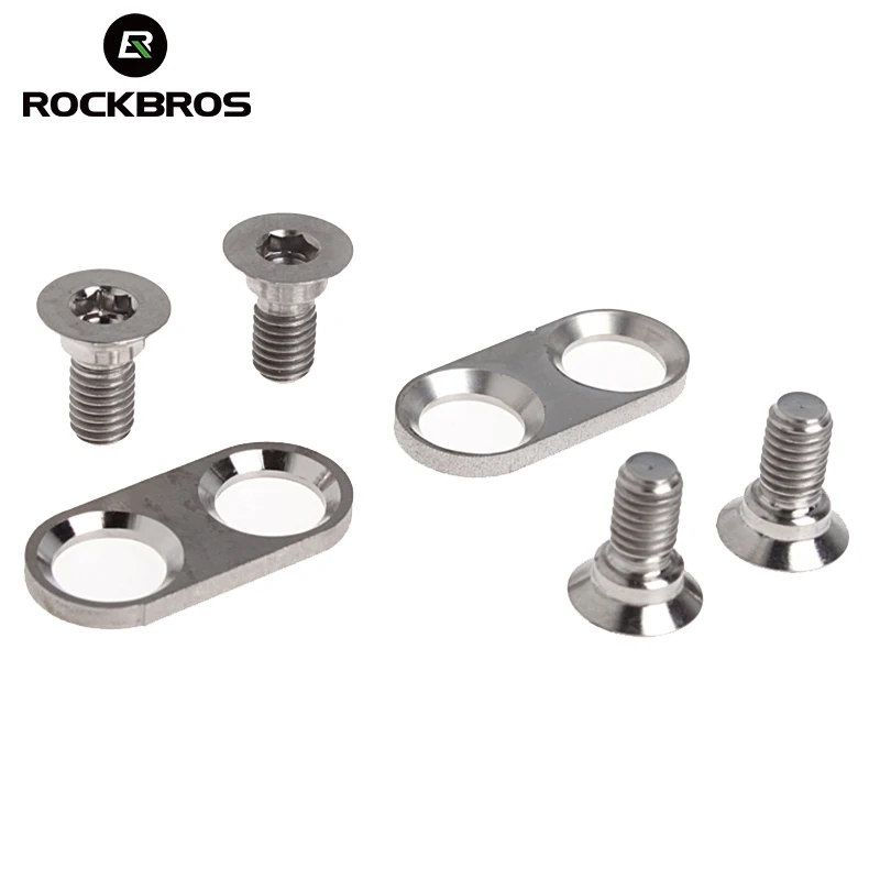 

ROCKBROS Titanium Alloy Bike Bicycle Pedal Cleat Bolt For SHIMANO SPDM985 M980 M970 M785 M780 M770 M647 M545 M540 M530 M520 M424