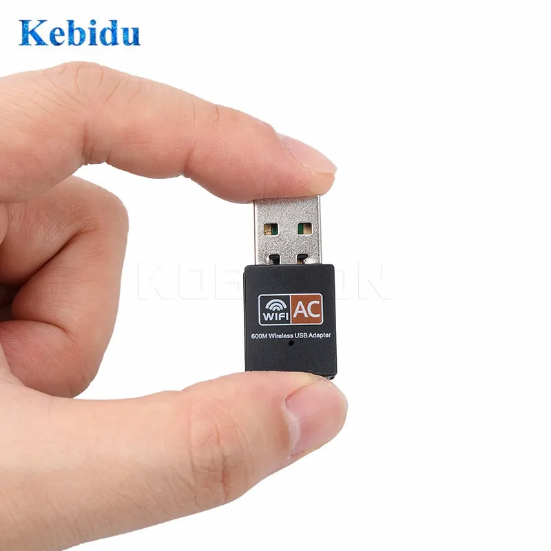 Беспроводная сетевая USB карта 600 Мбит/с wi-fi адаптер антенна для ПК 2 4 + 5 8 ГГц