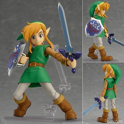 

Легенда о Zelda Link Ссылка между мирами Figma EX-032/Figma 284 ПВХ фигурку Коллекционная модель игрушки 2 типов