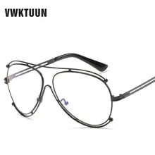 Vwktuun негабаритный оправа для очков, женские и мужские очки, оправа для оптических очков, брендовая дизайнерская оправа для очков, оправа для очков, поддельные очки