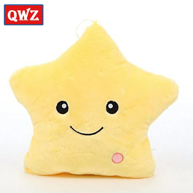QWZ 36*36 см красочный пластиковый квадратный Форма игрушки звездных светящийся