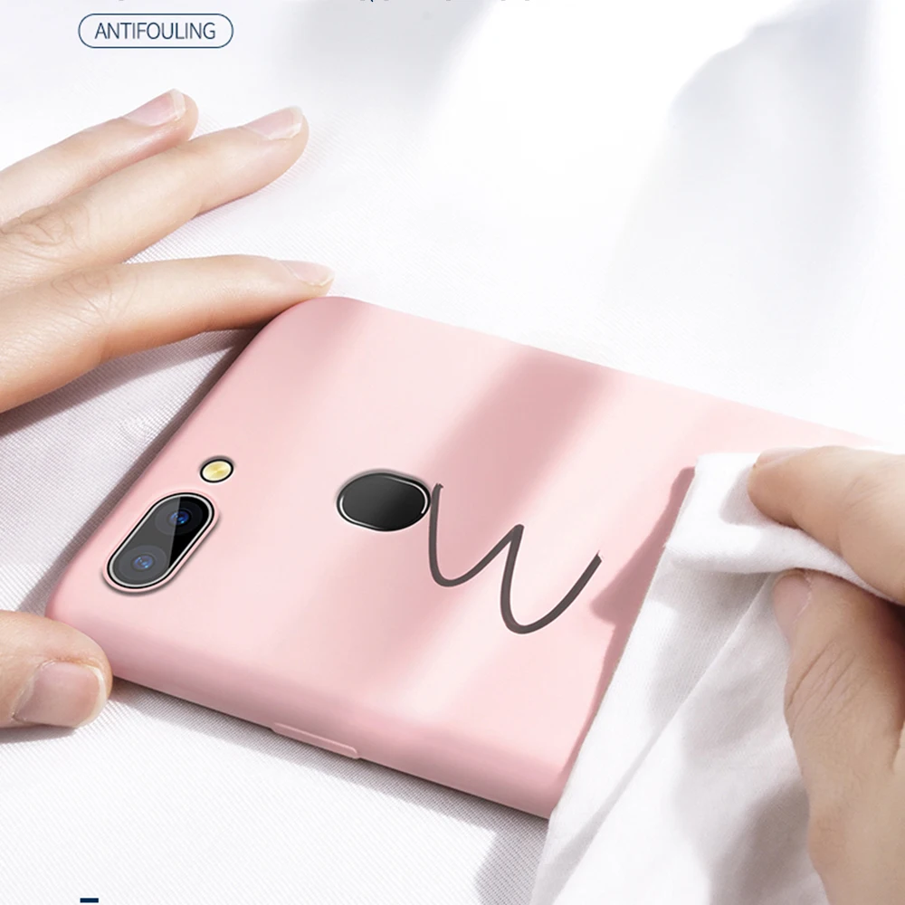 PDGB жидкий силиконовый чехол для телефона OPPO A5 A7 A9 A3S F9 Pro A7X Reno 10X Realme X Lite 3 F11 A9X