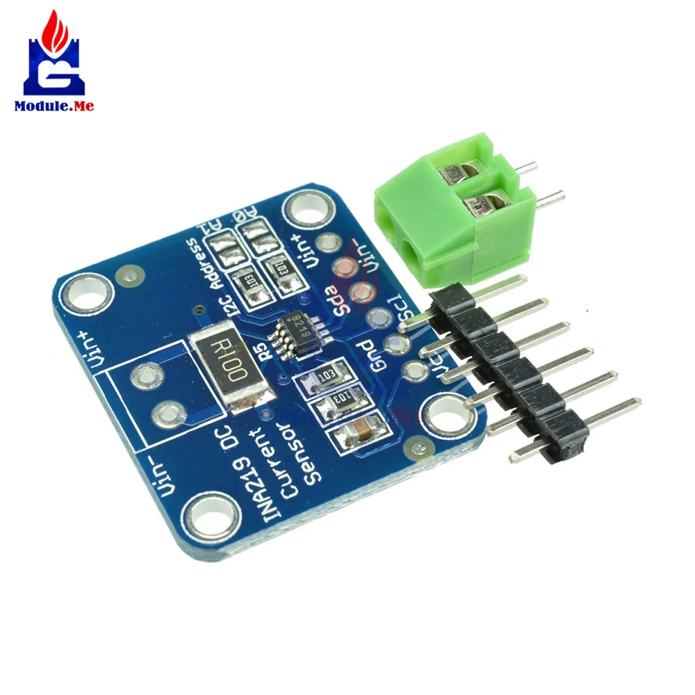 INA219 DC ток питание сенсор Breakout доска модуль датчика IEC интерфейс для Arduino DIY DC INA219B