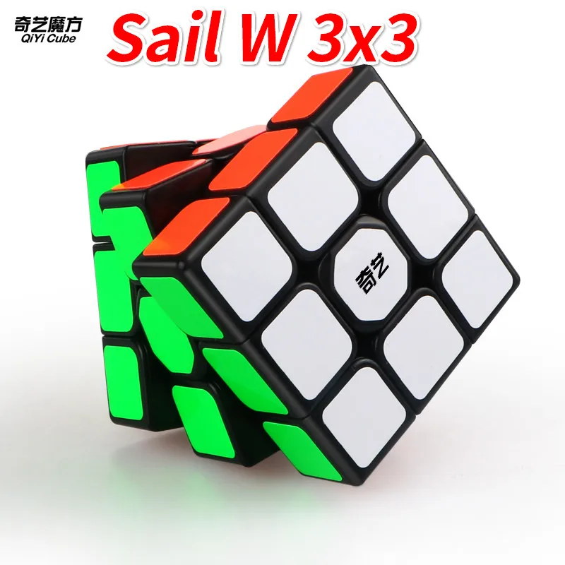

Newest Qiyi 3x3x3 New Sail W Magic Cube Puzzle Warrior W Speed Cube for Beginner Professional Toys for Children Kids Cubos