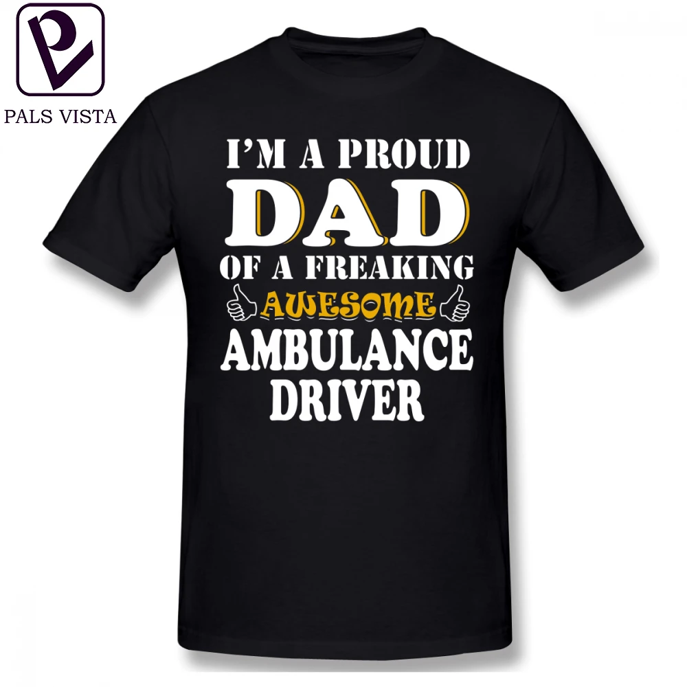 

Ambulance T Shirt Ambulance Driver Dad Gifts Father S Day Birthday Valentine Christmas T-Shirt Classic Tee Shirt Print Tshirt