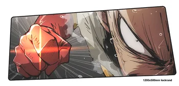 

ONE PUNCH-MAN mouse pad 1200x500mm mousepads High-end gaming mousepad gamer locked edge personalized mouse pads keyboard pc pad