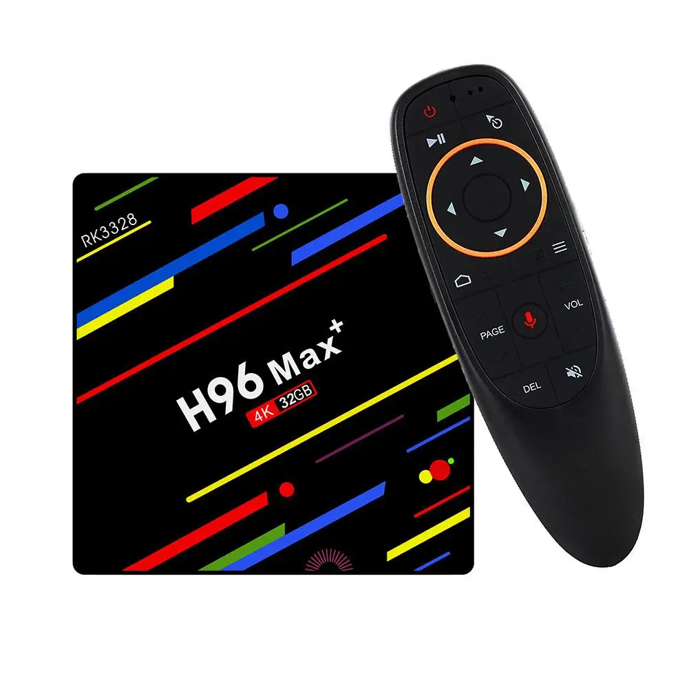 

RK3328 H96 Max 32GB Quad Core 4K Smart TV Box WiFi Media Player for Android 8.1 US EU Plug
