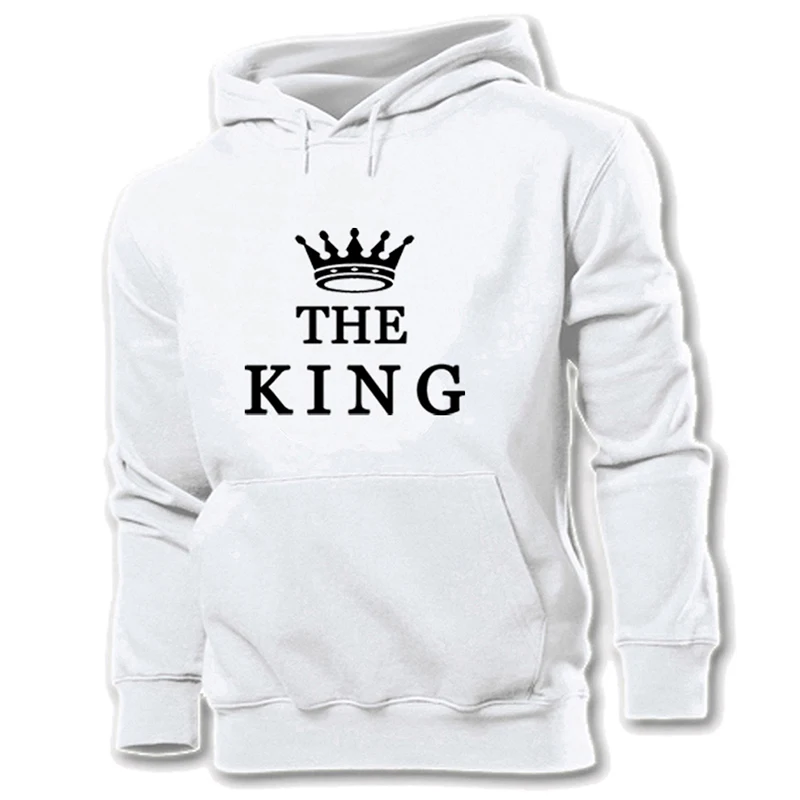 WILL YOU MARRY ME YES I DO King Queen Hoodies Matching couples Mens Guys Graphic Hoodie Sweatshirt Strings Hooded Top Pullover | Мужская