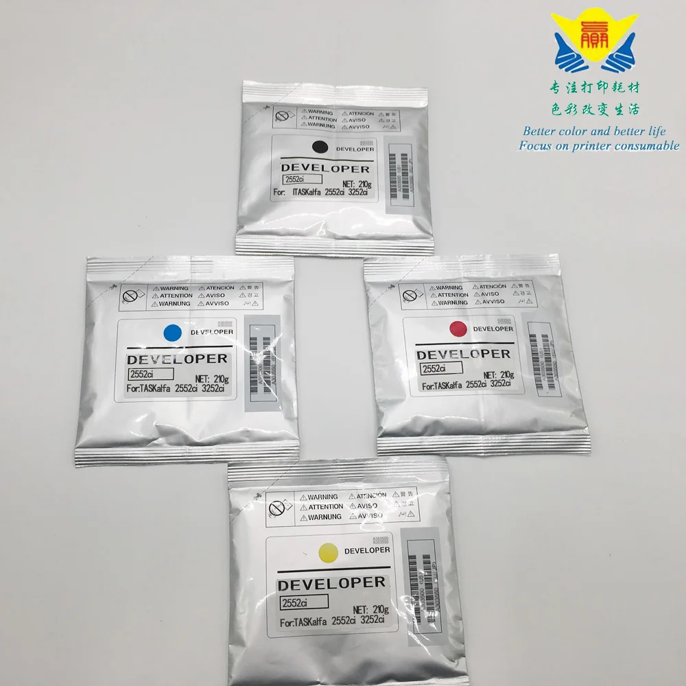 

JIANYINGCHEN Compatible Color developer for Kyocera TASKalfa 2552ci 3252ci Printer 210g per bag(4bags/lot)