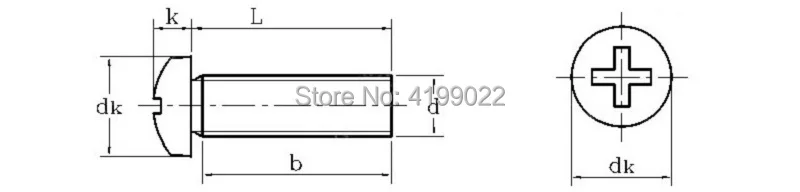 DIN7985-White nylon pan screws -000