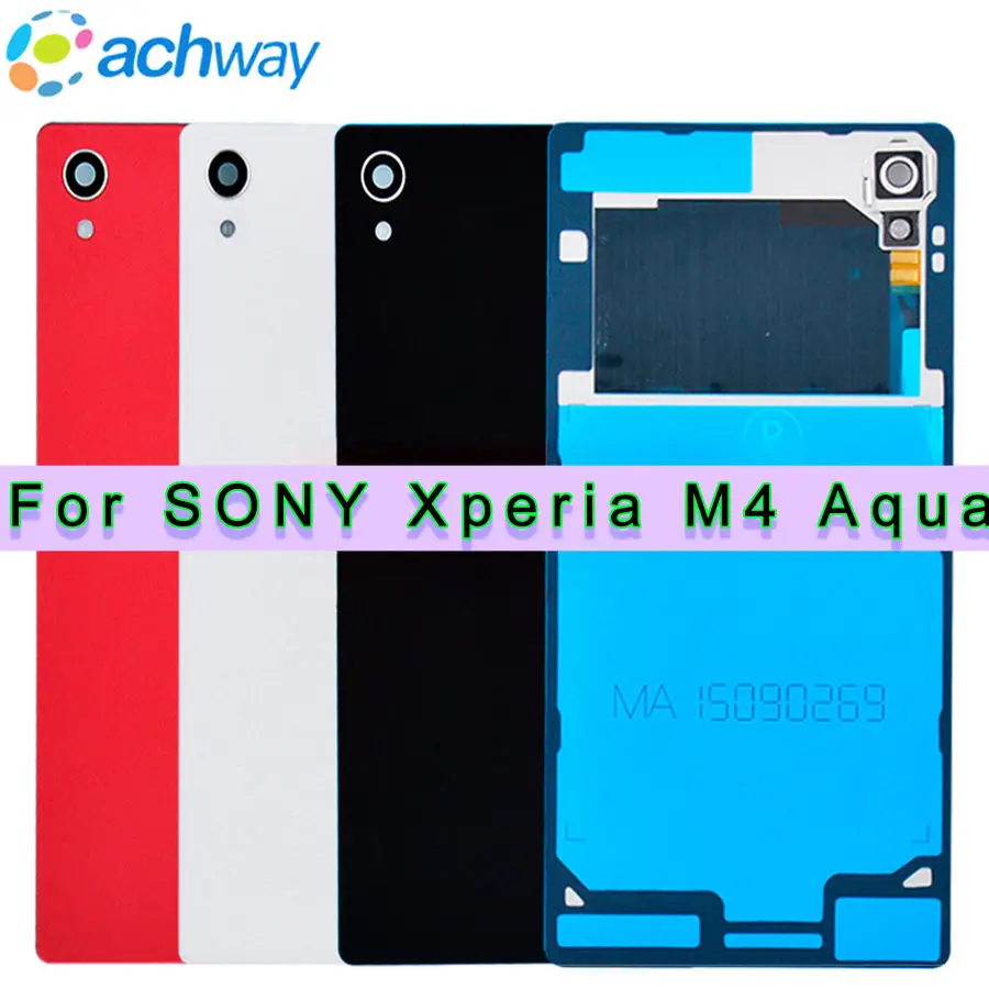 Для 5 0 &quotSONY Xperia M4 Aqua задняя крышка корпуса аккумулятора с NFC Замена для SONY