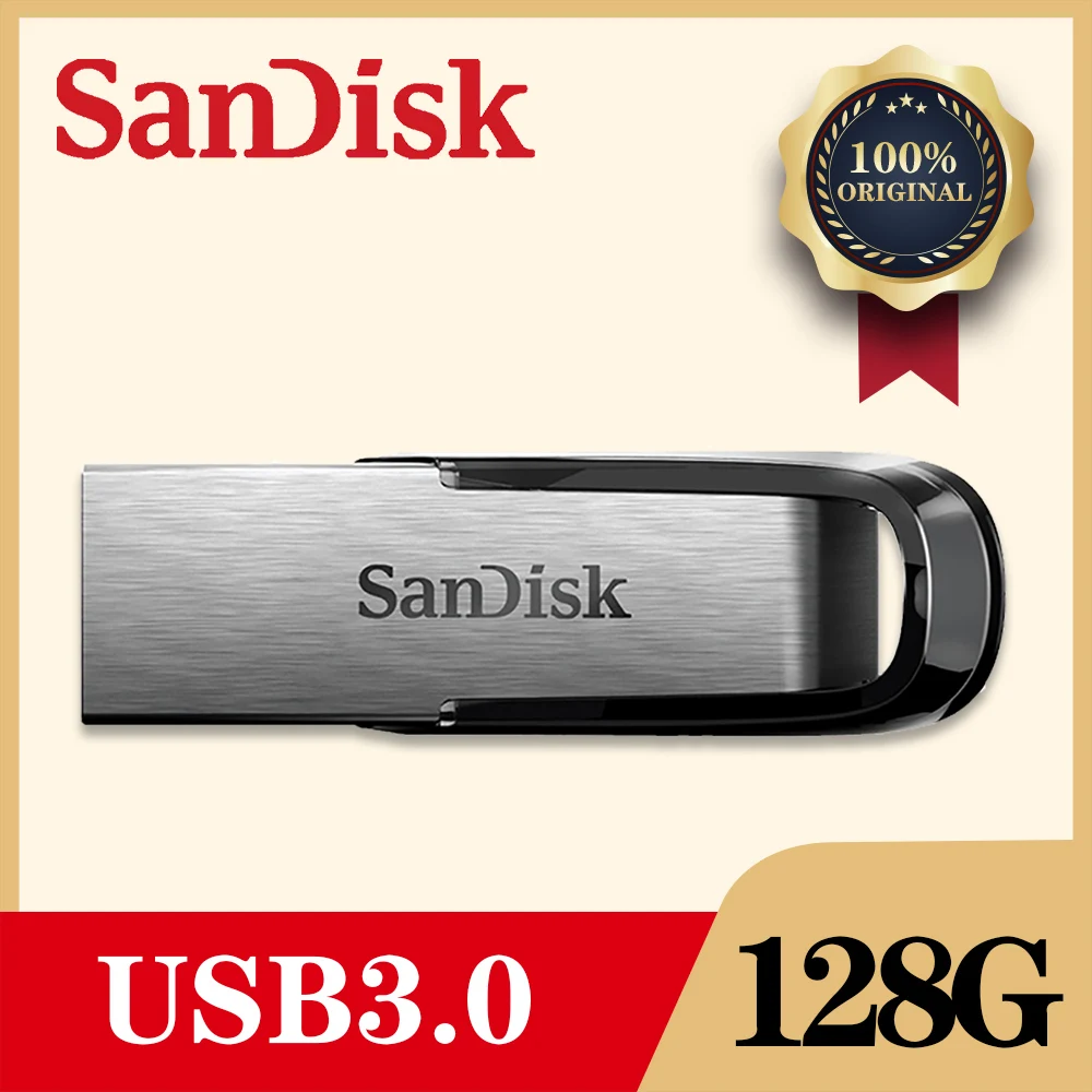 SanDisk USB флеш-накопители 3,0 диск Флешка карта памяти 128 Гб 64 ГБ 32 ГБ устройство хранения флеш-накопитель USB 3,0 диск