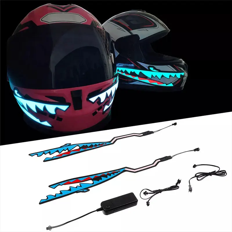 flashing helmet light
