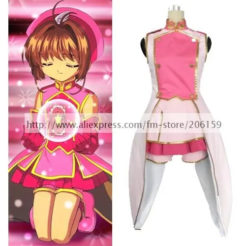 Cardcaptor Kinomoto disfraz Cosplay femenino - AliExpress