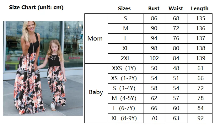 Модные платья для мамы и дочки; одинаковые комплекты одежды для мамы и дочки с цветочным узором; мама и я; мама мамочка и платье для маленьких девочек