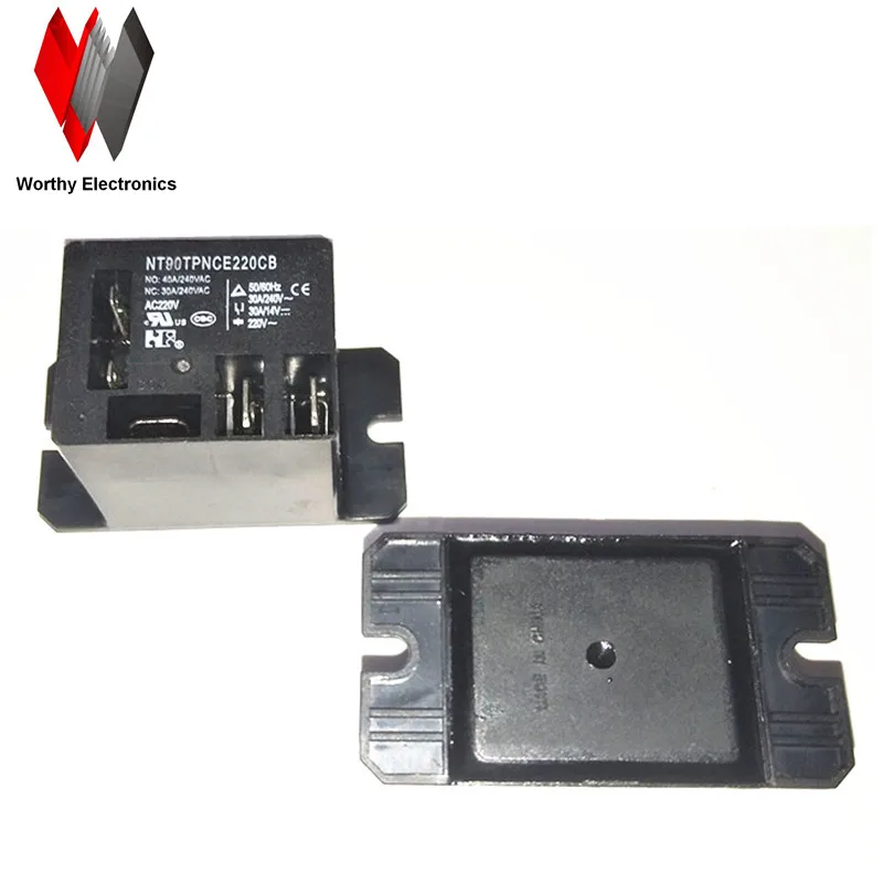 Atacado Lote Relé 220vac Nt90tpnce220cb 10 Pçs –