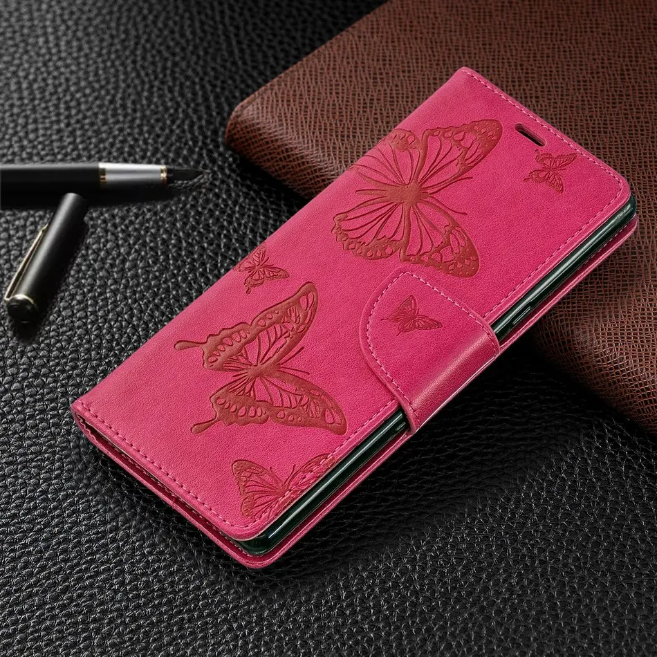 

Leather Phone Bags Silicone Holder sFor Sony Xperia 10 For Case Sony Xperia 10 Butterfly Lady Wallet Frame Cover Book Funda E07Z