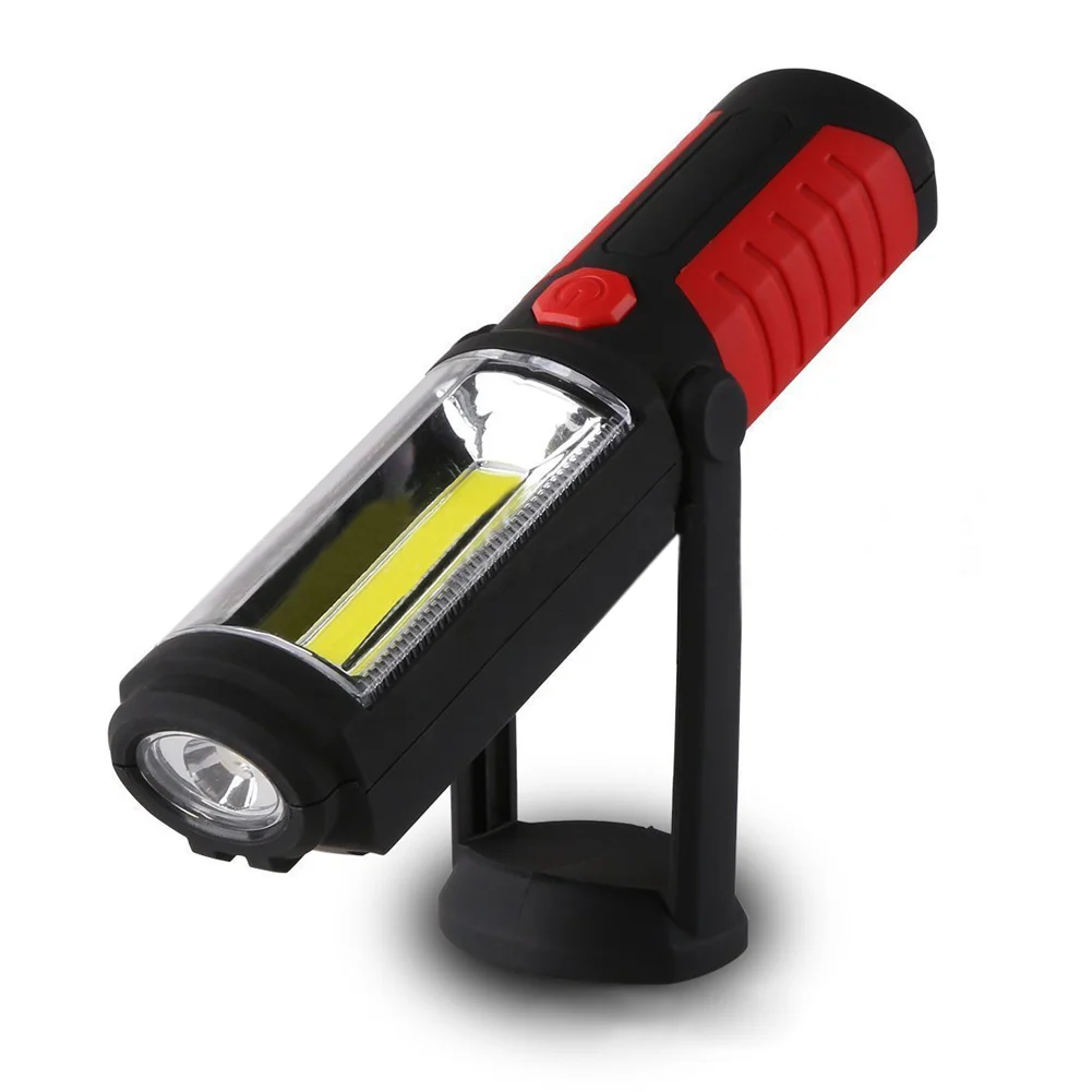 Night Fishing Camping Portable COB LED Work Flashlight USB Charging Hand Torch Lamp Magnetic Hanging hot