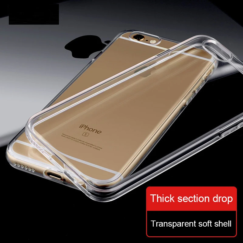 Ультратонкий Мягкий силиконовый чехол Nephy из ТПУ для iPhone 6 5 s c 6s 5s 5C SE 6Plus Plus 7 8 7Plus