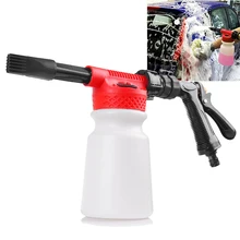 900 мл пистолет для мытья автомобиля, мотоцикла, для чистки автомобиля, пенная насадка, моющий инструмент для очистки пистолета для автомобиля, мотоцикла