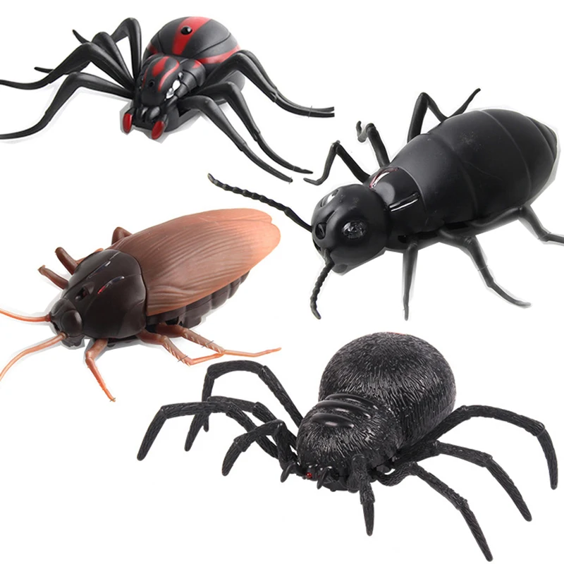 

High Simulation Animal Cockroach Spider Ant Infrared RC Remote Control Funny Prank Realistic Insect Snake Kids Adults Jokes Toys