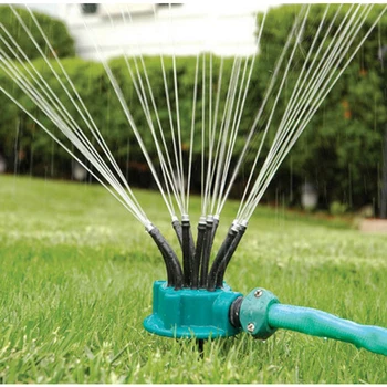 

360 DegreeGarden Sprinkler Flexible Auto Lawn Irrigation Water Sprinkler Spray Nozzle Garden Plant Watering System Garden Tools