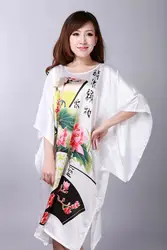 Китайское традиционное платье Для женщин Satin Robe платье костюм пижамы