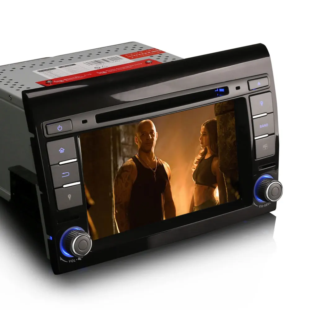 Best Erisin ES7871F 7" Android 8.0 Octa core 4G RAM Car DVD GPS Radio DVR DAB+ DVD For FIAT BRAVO 4