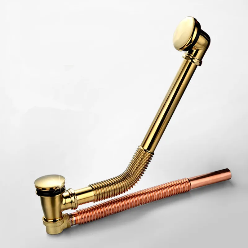 2017 Hot Sale High Quality Luxurious Bathtub Drainer Push Down Pop Up