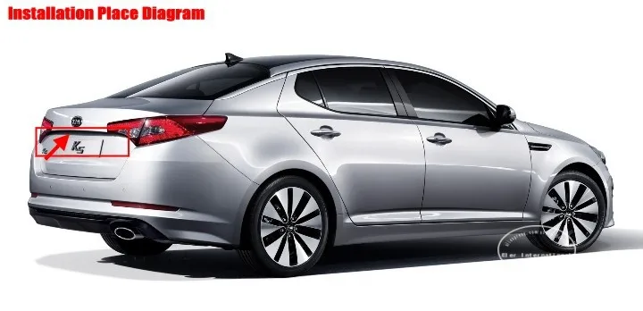Liislee парковка Камера/Обратный Камера для KIA K5/Optima 2010~ /заднего Камера/License лампа OEM