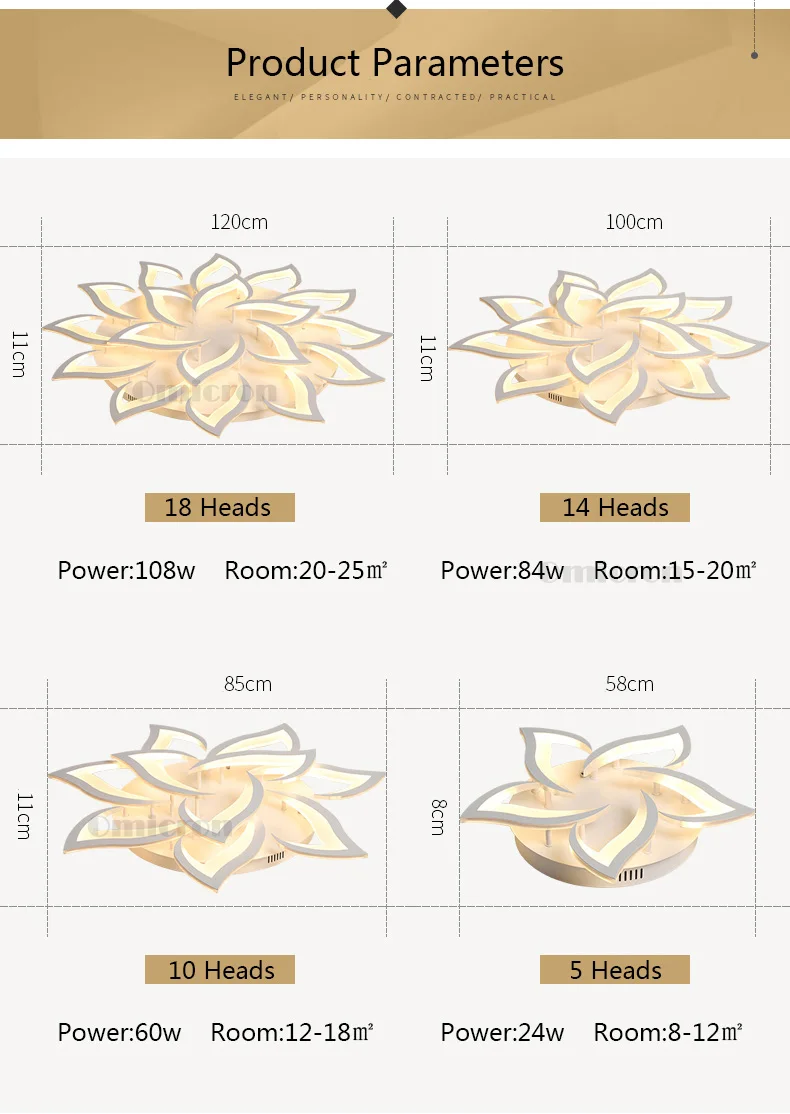 Новая светодиодная Люстра для гостиной, спальни, дома, lustre para sala, AC85-265V, современная светодиодная потолочная люстра, лампа, светильники, lustre