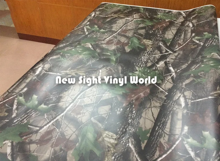 Best Price Camo Hunting Realtree Bemoste Eiken Vinyl Film Wrap Auto Sticker Vinyl Decal Voor Truck Jeep Maat: 1.50*30 m/Roll