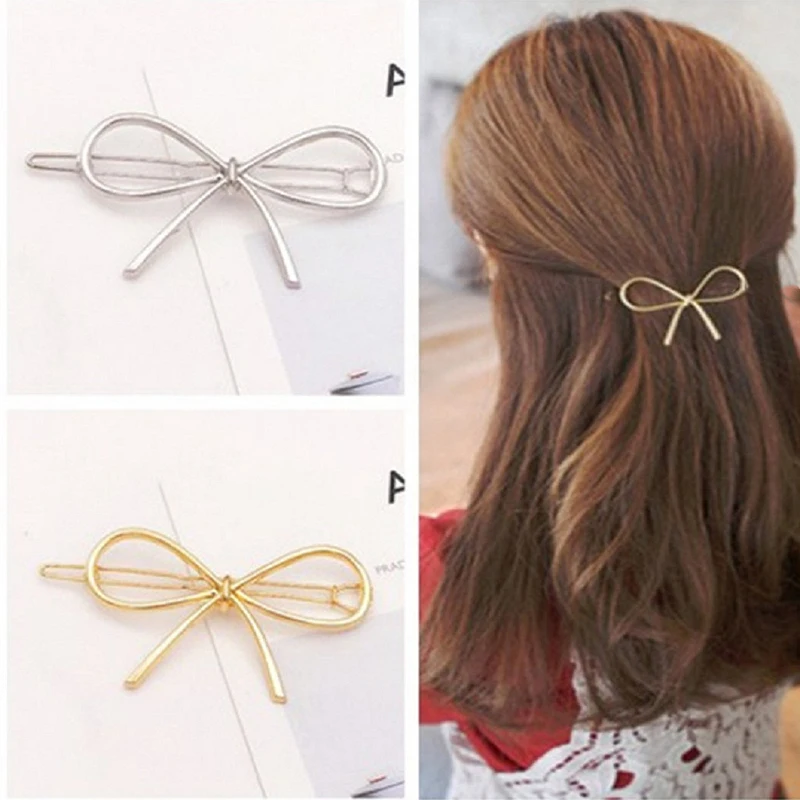 

Women's Fashion Hair Accessories Geometric Openwork Butterfly Hairpin Hair Clips Headdress Hair Accessories