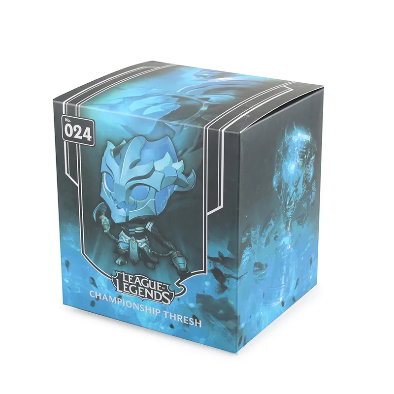 Action Figure League of Legends 10cm q versão lol the chain warden figuras de ação personagem do jogo thresh modelo boneca coleção brinquedos presentes natal 15 3038671409_96833469