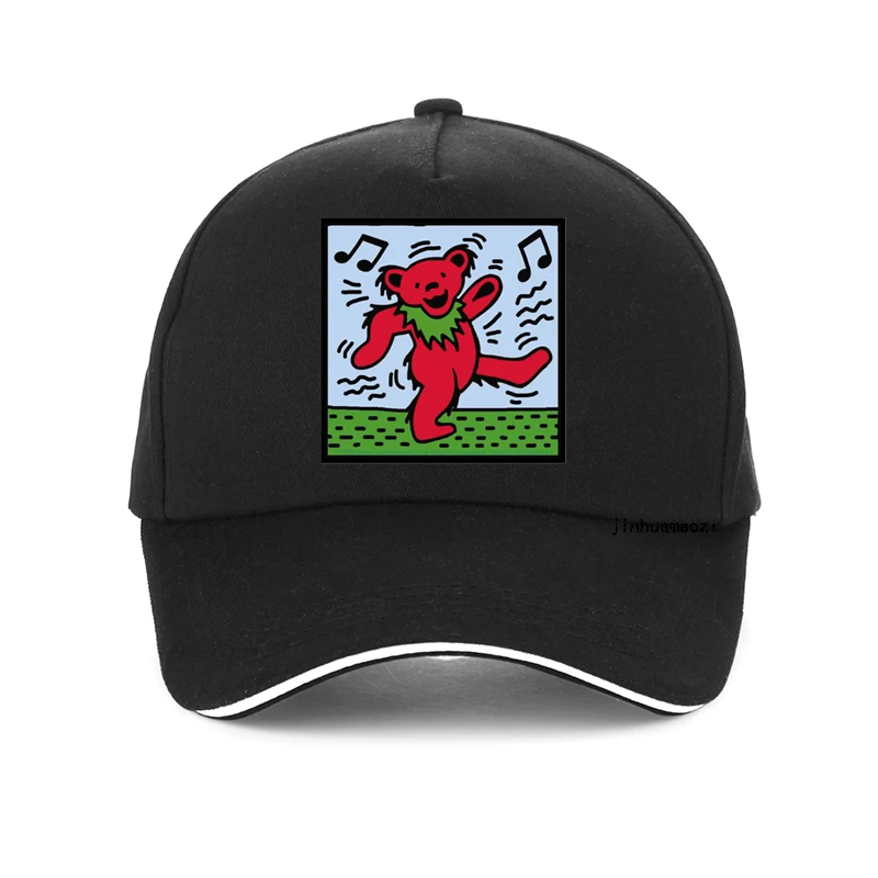 

Grateful Dead Psychedelic Rock Woodstock Music Funny Dancing Bears cap 100%Cotton dad Baseball caps Unisex snapback hat