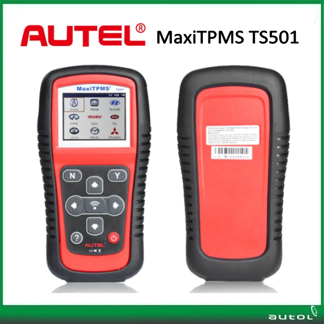 100% Оригинальные Autel MaxiTPMS TS501 TPMS инструмент с OBDII Адаптеры для сим карт всех шин