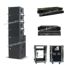 Мини линейный массив VERA10 одиночный 10 дюймов одиночный 15 дюймов, сабвуфер мощная акустическая система