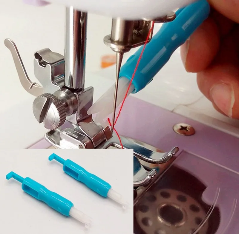 

Needle Threader Stitch Insertion Tool for Sewing Machine Needle Inserter & Threader