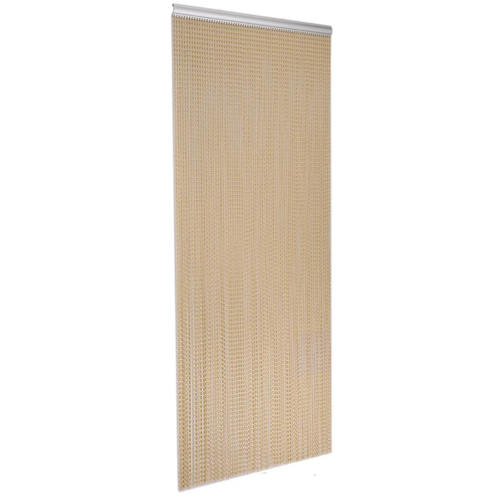 Metal Aluminium Chain Door Curtain Blinds Fly Pest Insect Screen Control 90x210