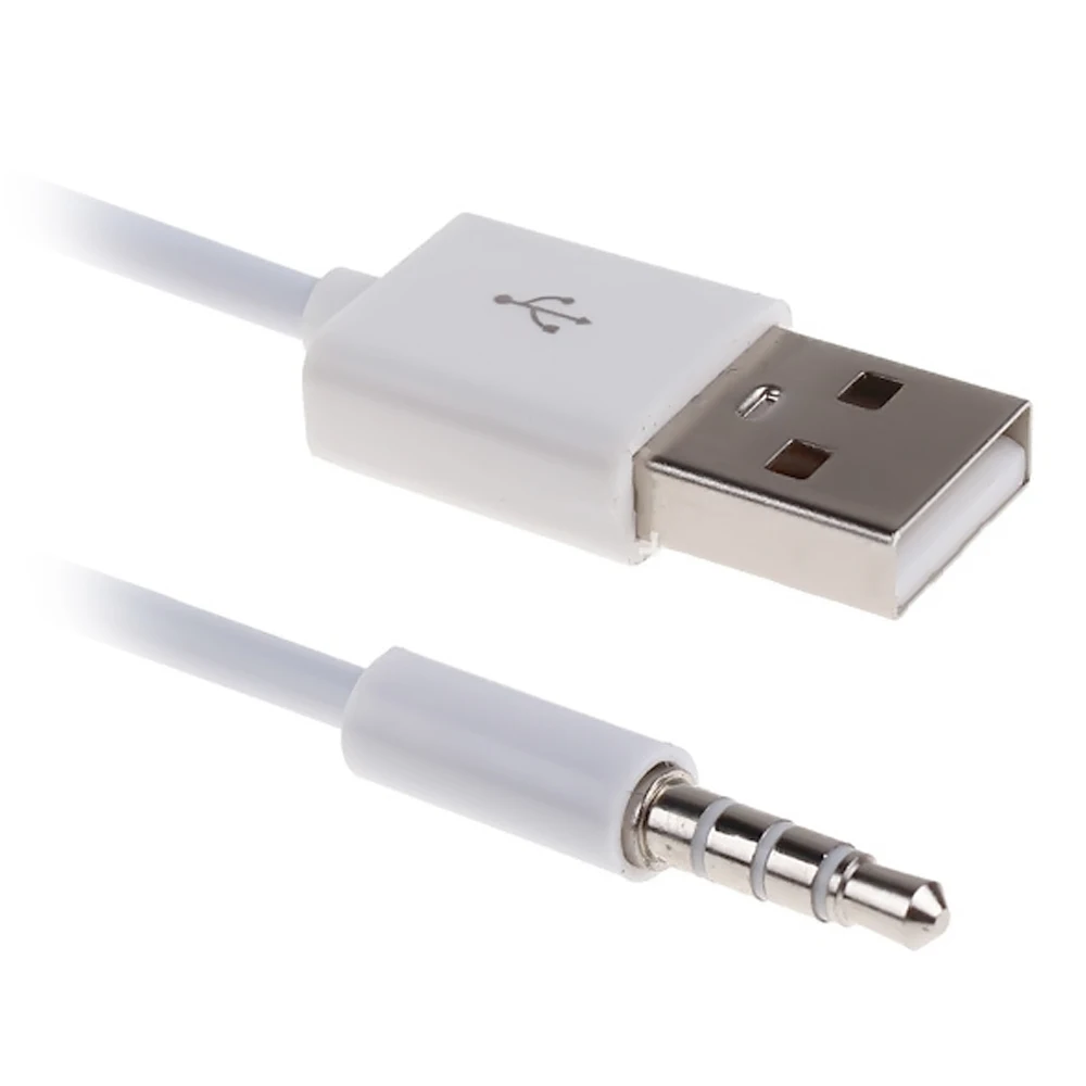 Мини зарядное устройство Besegad USB 2 0 со штекером на 3 5 мм|3.5mm audio|audio cable male malecable |