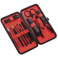 12 шт./18 шт. арт наборы для ногтей из нержавеющей стали машинка для стрижки ногтей Резак Триммер Уход маникюрный набор педикюр набор